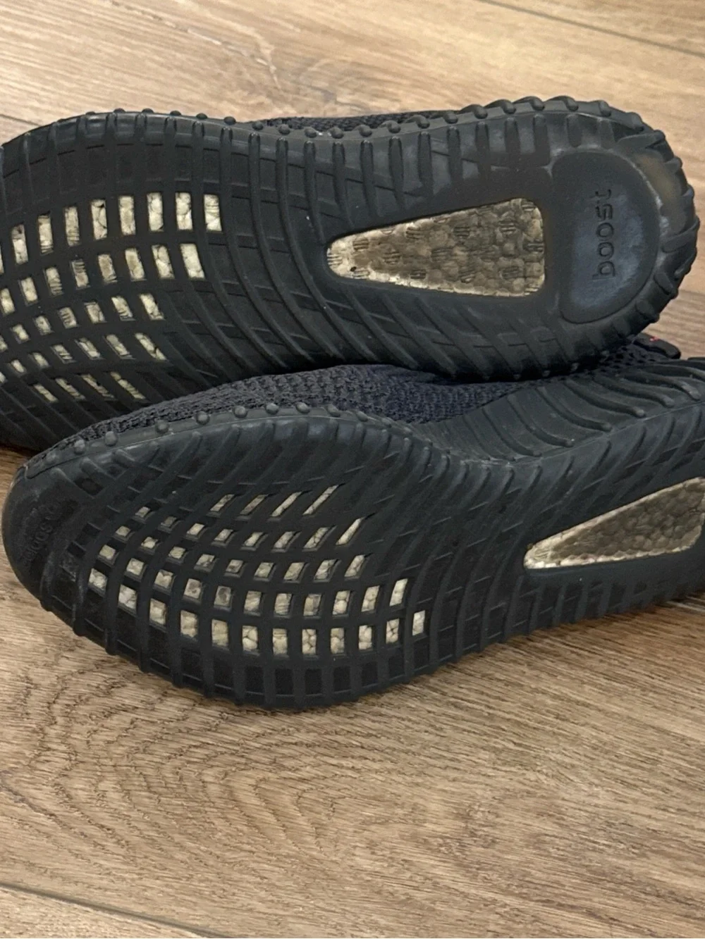 adidas Yeezy Boost 350 V2 Black Non-Reflective FU9006 Size 12